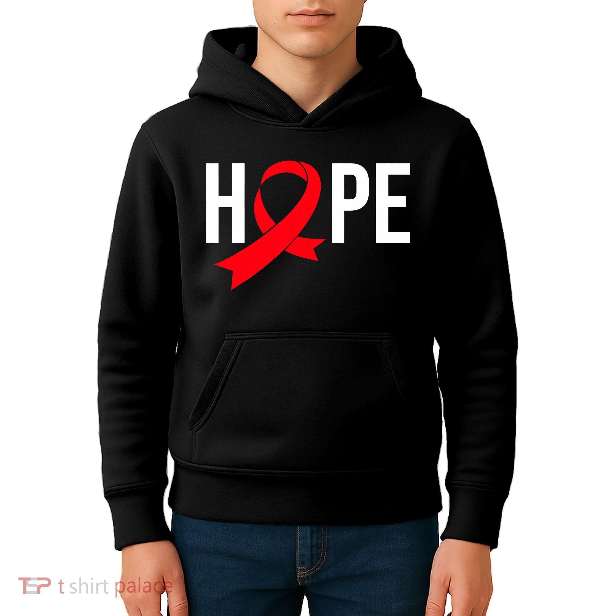 World Aids Day Costume Aids Hope Hivaids Awareness Kids Hoodie