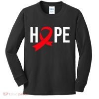 World Aids Day Costume Aids Hope Hivaids Awareness Kids Long Sleeve Shirt thumb 0