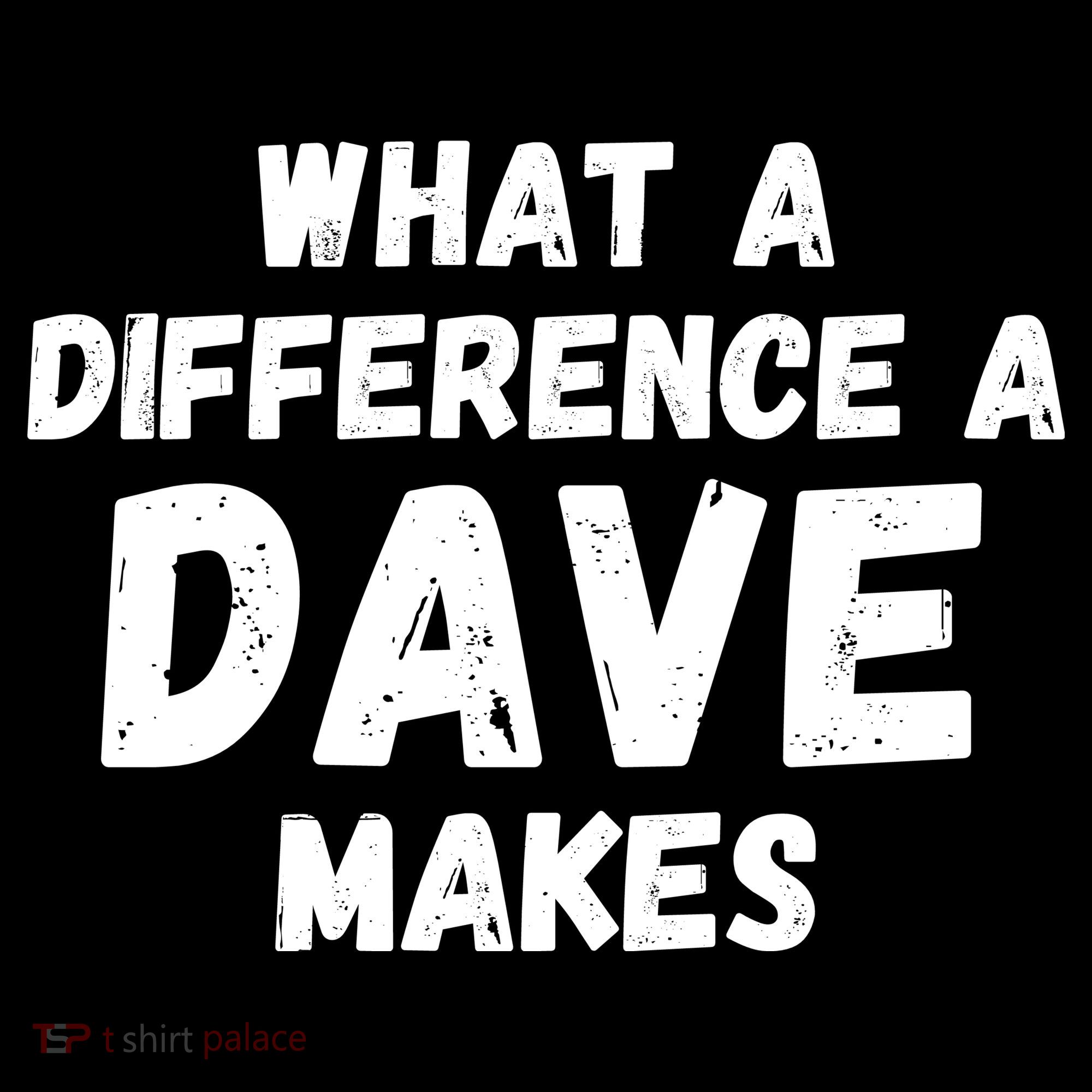 What A Difference A Dave Makes Funny Backpack