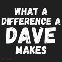 What A Difference A Dave Makes Funny Tumbler thumb 3