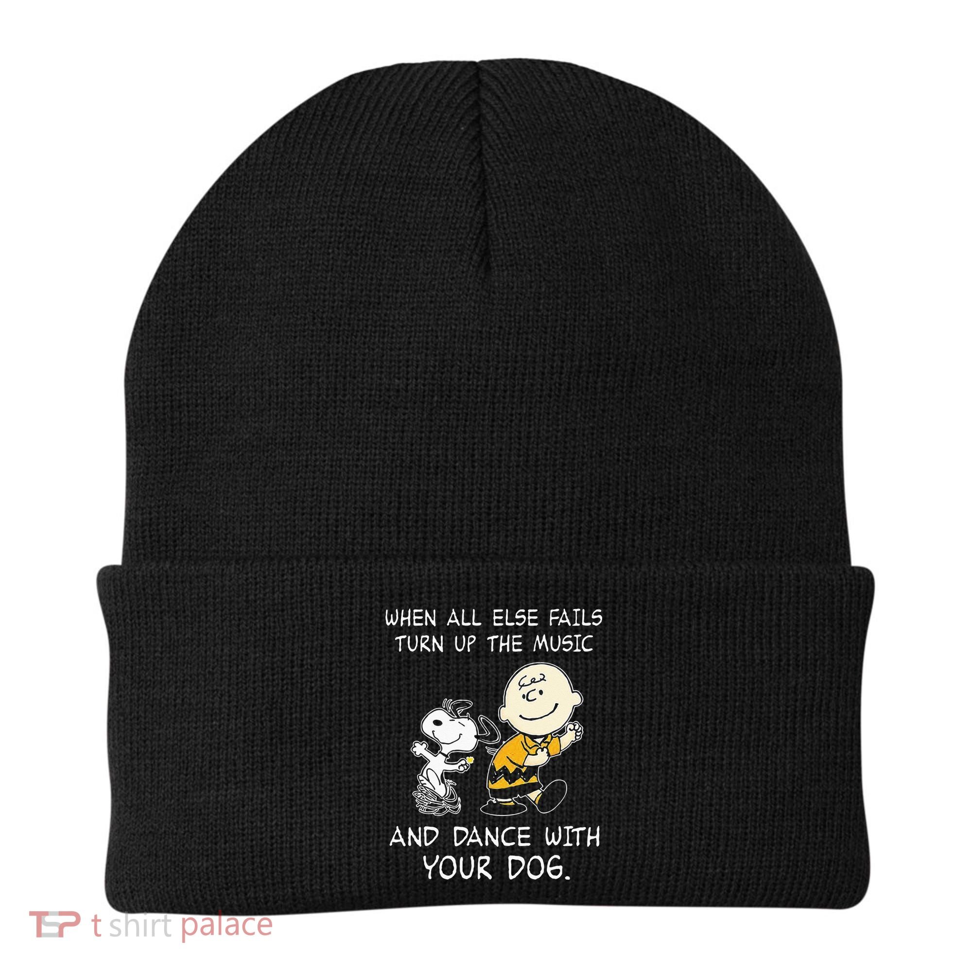 When All Else Fails Turn Up The Music & Dance With Your Dog Beanie