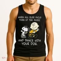 When All Else Fails Turn Up The Music & Dance With Your Dog Tank Top thumb 3