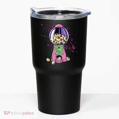 Weirdcore Aesthetic Eyeball Bubble Gumball Machine Halloween Tumbler