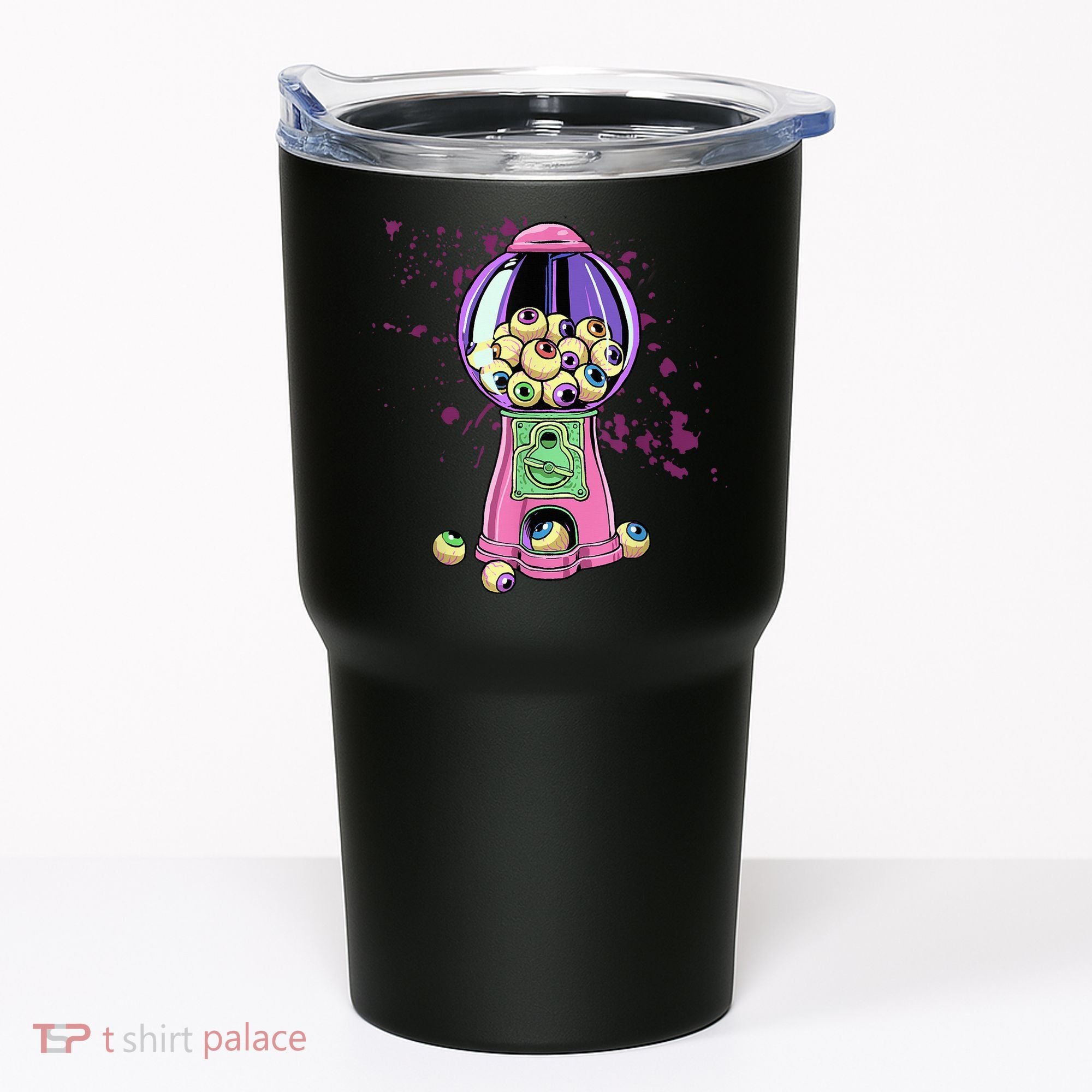 Weirdcore Aesthetic Eyeball Bubble Gumball Machine Halloween Tumbler