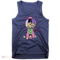 Weirdcore Aesthetic Eyeball Bubble Gumball Machine Halloween Tank Top thumb 0