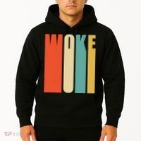 Woke Af Extremely Woke In Retro 60s Style Hoodie thumb 2