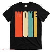 Woke Af Extremely Woke In Retro 60s Style T-Shirt thumb 0