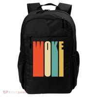 Woke Af Extremely Woke In Retro 60s Style Backpack thumb 0