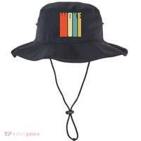 Woke Af Extremely Woke In Retro 60s Style Bucket Hat thumb 0