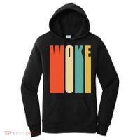Woke Af Extremely Woke In Retro 60s Style Women's Hoodie thumb 0