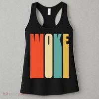 Woke Af Extremely Woke In Retro 60s Style Women's Tank Top thumb 3