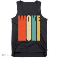 Woke Af Extremely Woke In Retro 60s Style Tank Top thumb 0