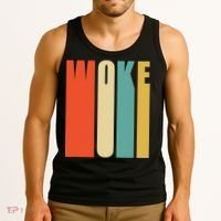 Woke Af Extremely Woke In Retro 60s Style Tank Top thumb 3