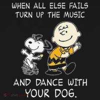 When All Else Fails Turn Up The Music & Dance With Your Dog Women's Tank Top thumb 5