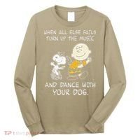 When All Else Fails Turn Up The Music & Dance With Your Dog Long Sleeve Shirt thumb 0