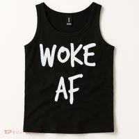 Woke Af Extremely Woke (stay Woke) Tank Top thumb 2