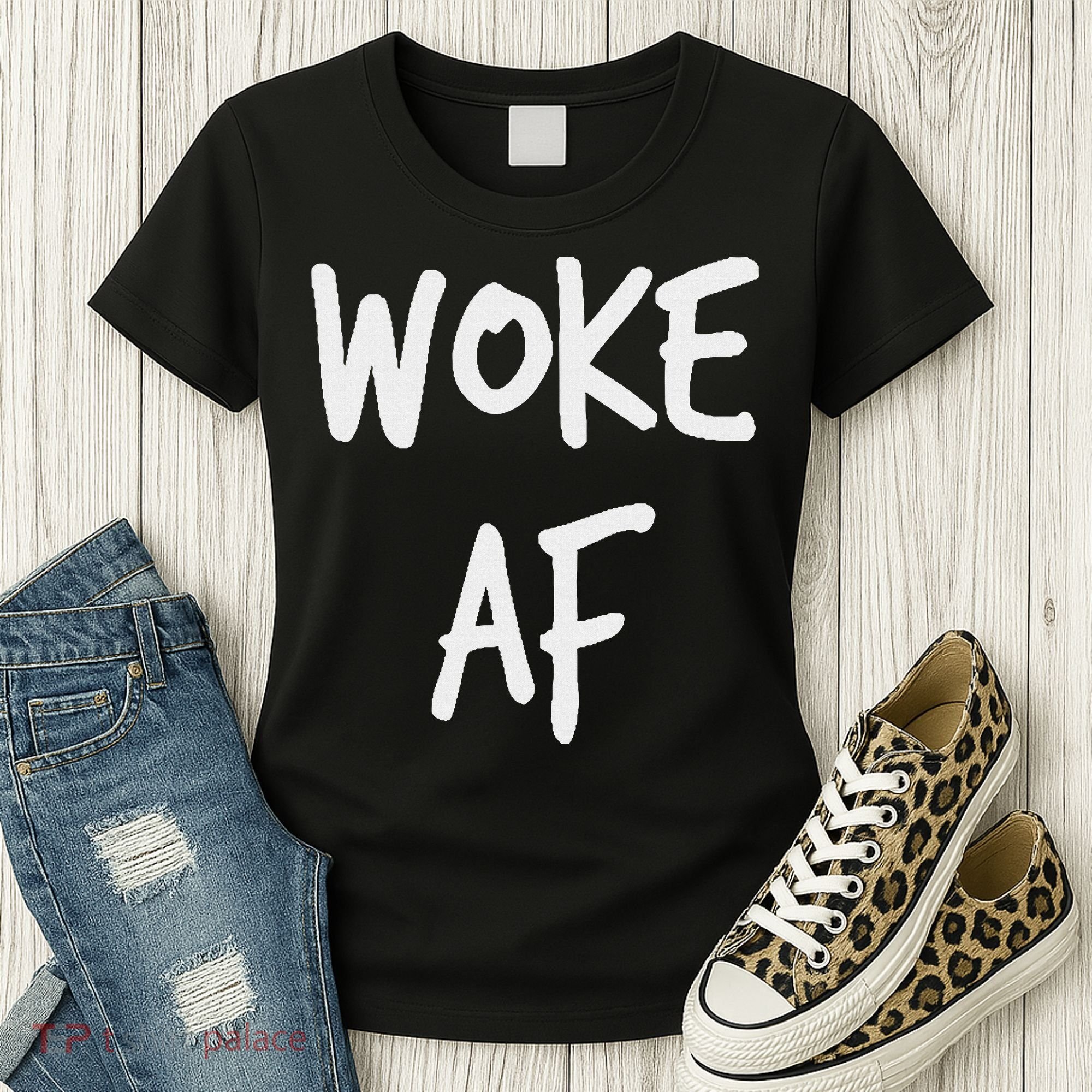 Woke Af Extremely Woke (stay Woke) Women's T-Shirt