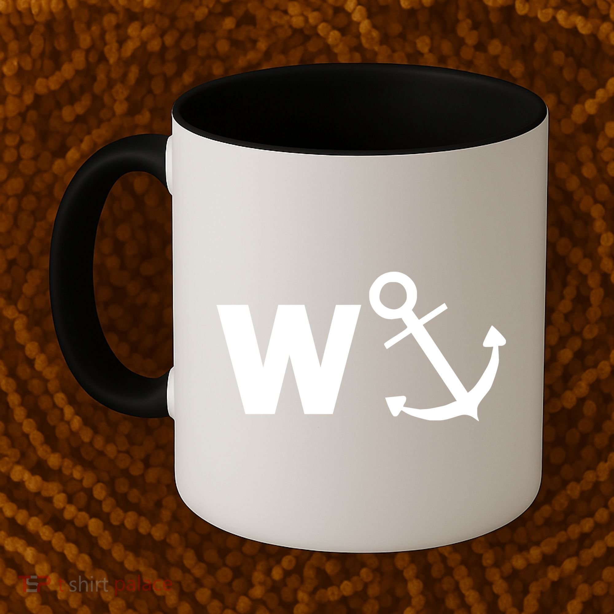 W Anchor Funny Pub Joke Coffee Mug