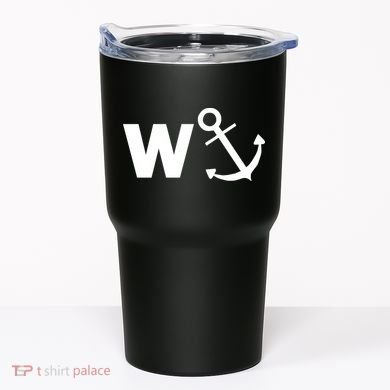 W Anchor Funny Pub Joke Tumbler