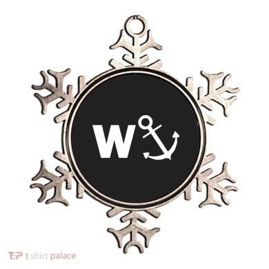 W Anchor Funny Pub Joke Ornament