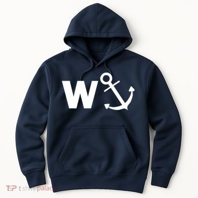 W Anchor Funny Pub Joke Hoodie