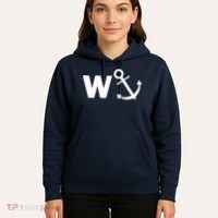 W Anchor Funny Pub Joke Hoodie thumb 5