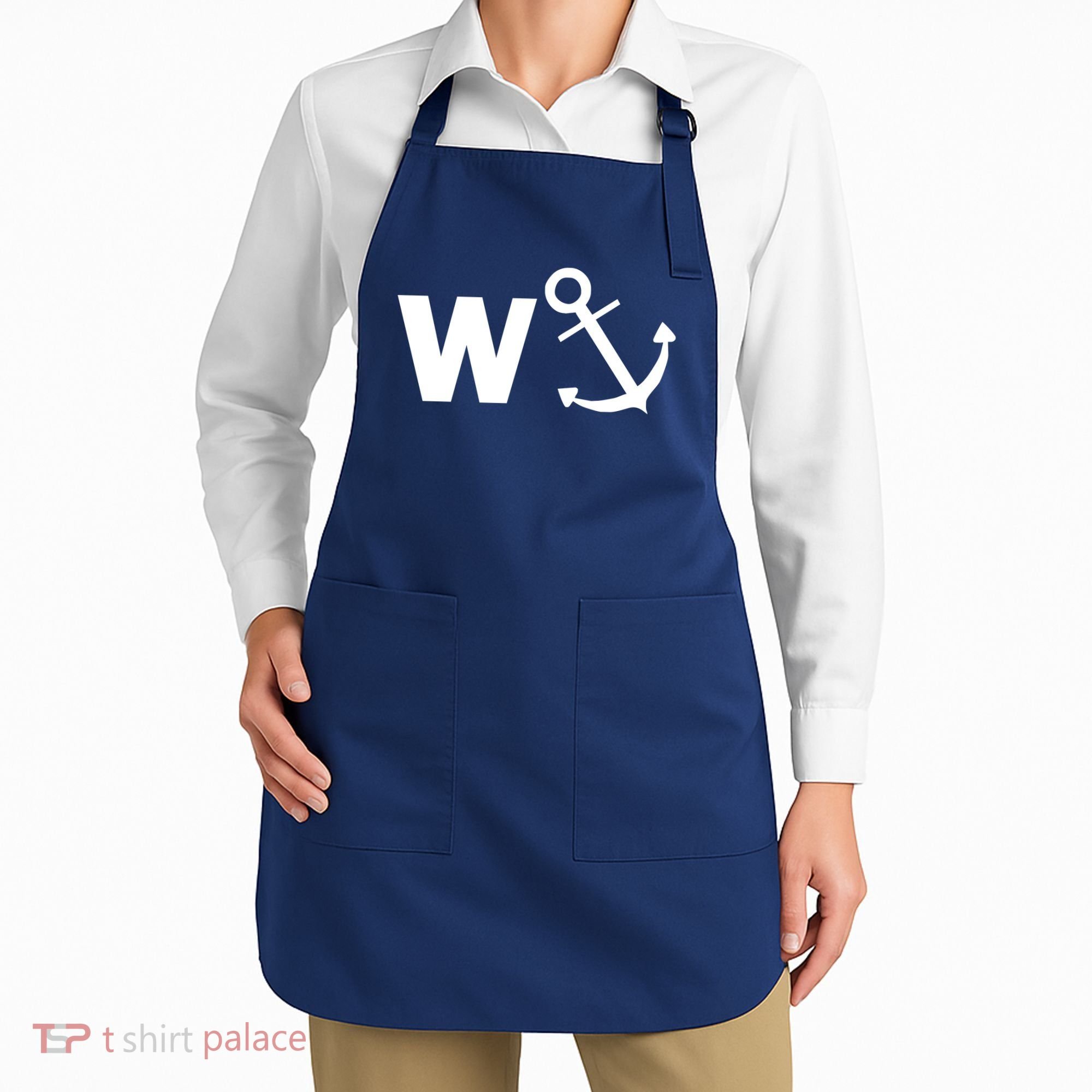 W Anchor Funny Pub Joke Apron