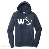 W Anchor Funny Pub Joke Women's Hoodie thumb 0