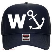 W Anchor Funny Pub Joke Hat thumb 0