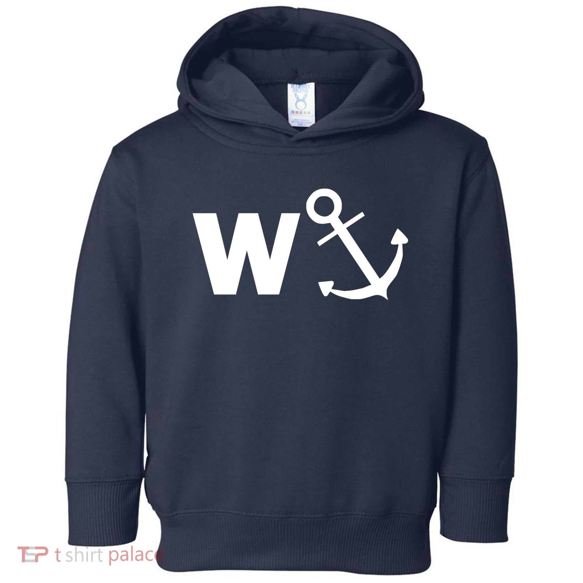 W Anchor Funny Pub Joke Toddler Hoodie