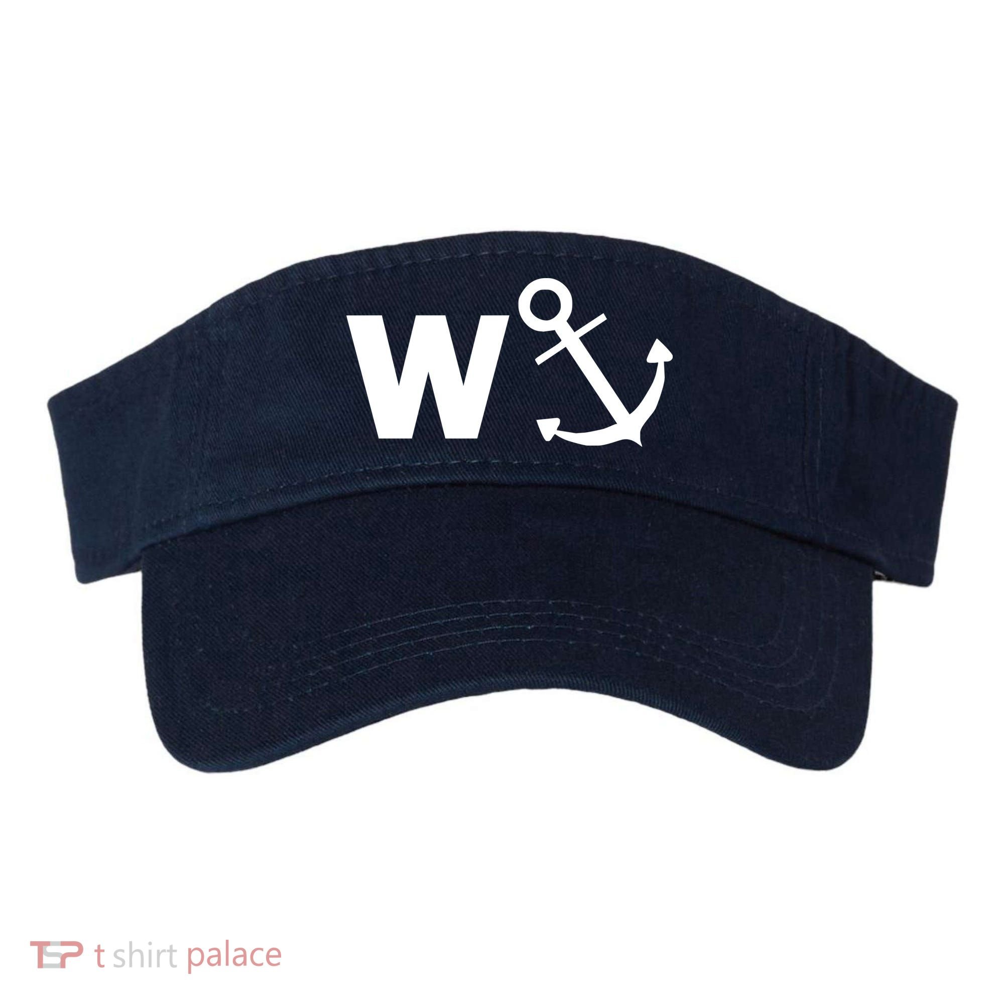 W Anchor Funny Pub Joke Visor