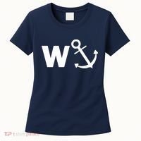 W Anchor Funny Pub Joke Women's T-Shirt thumb 0