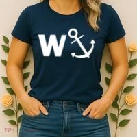 W Anchor Funny Pub Joke Women's T-Shirt thumb 2