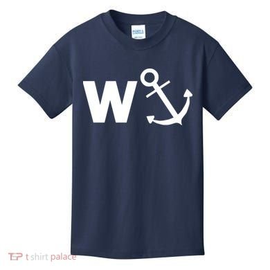 W Anchor Funny Pub Joke Kids T-Shirt
