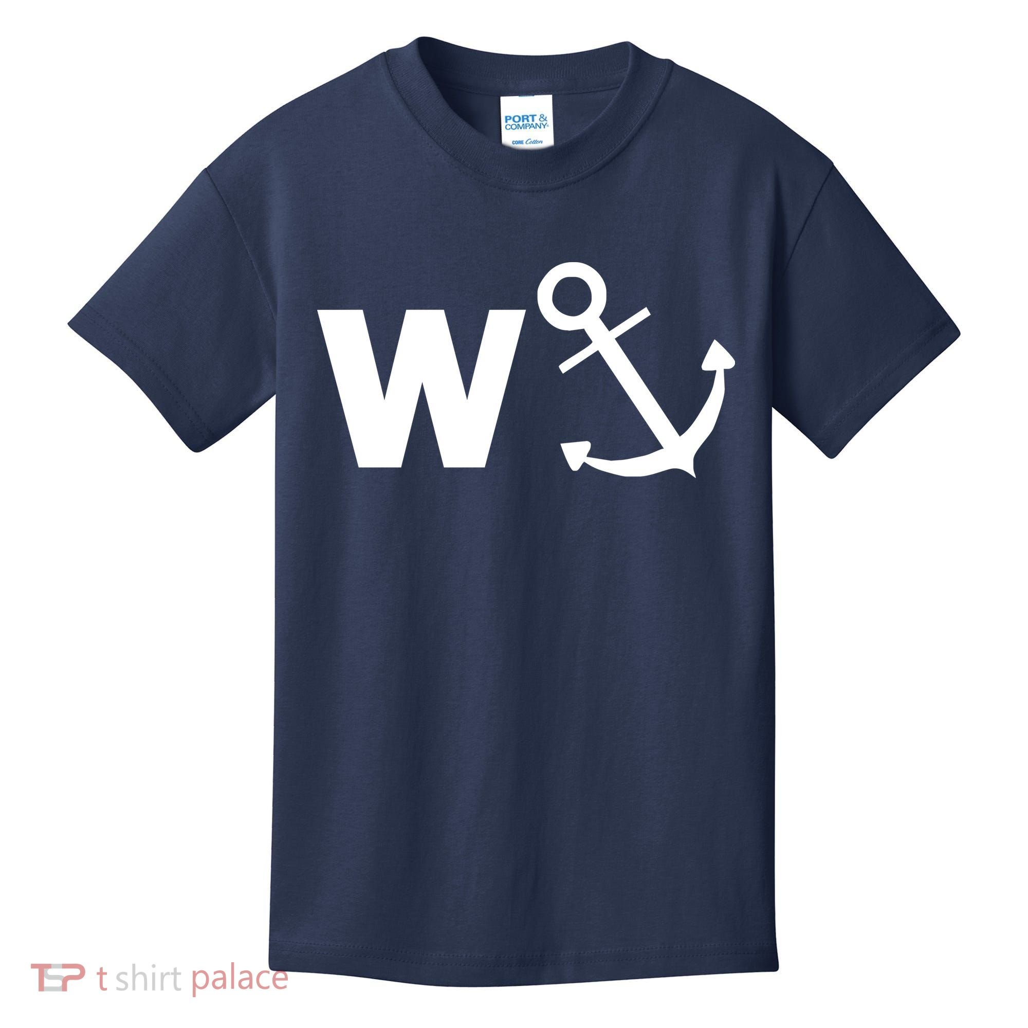 W Anchor Funny Pub Joke Kids T-Shirt