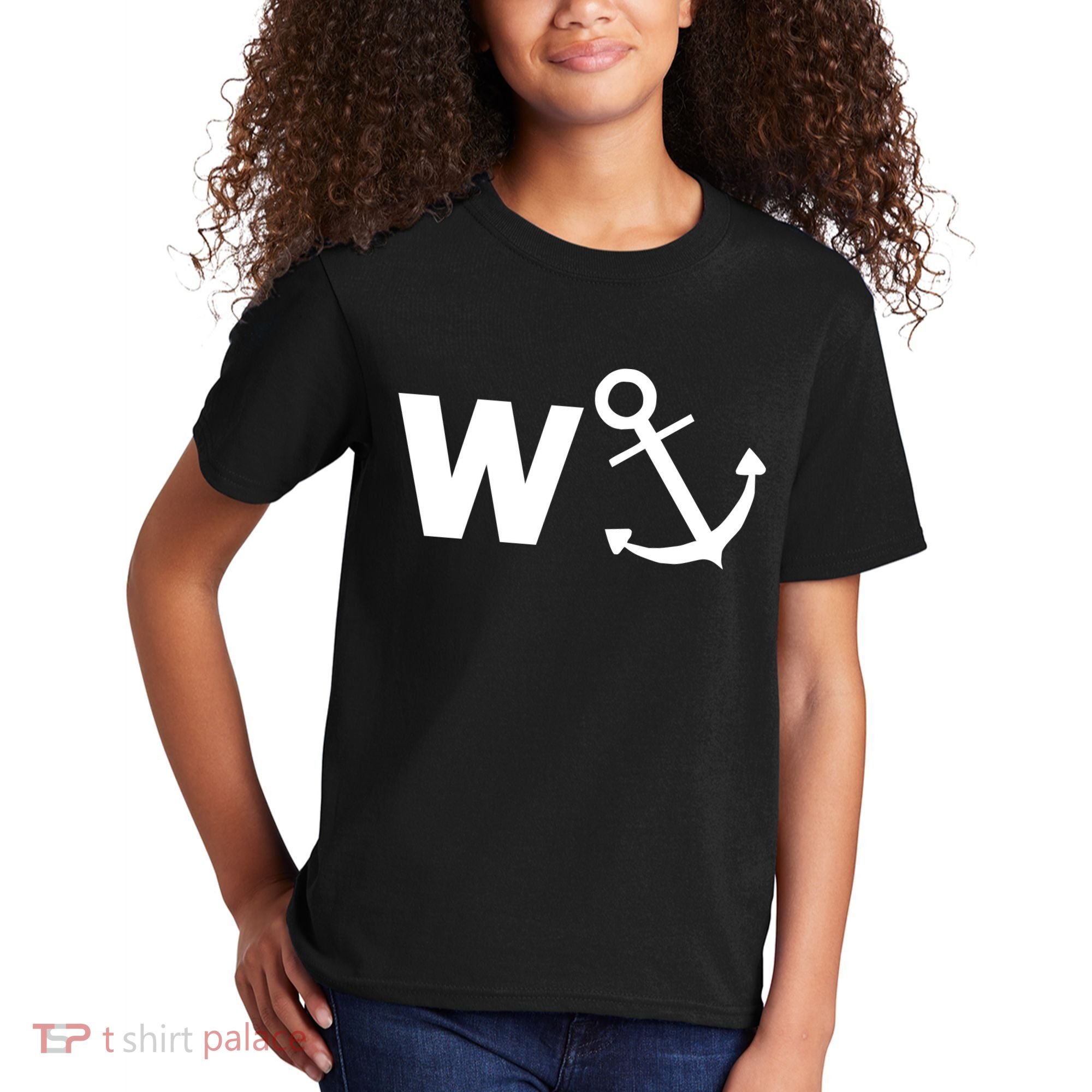 W Anchor Funny Pub Joke Kids T-Shirt
