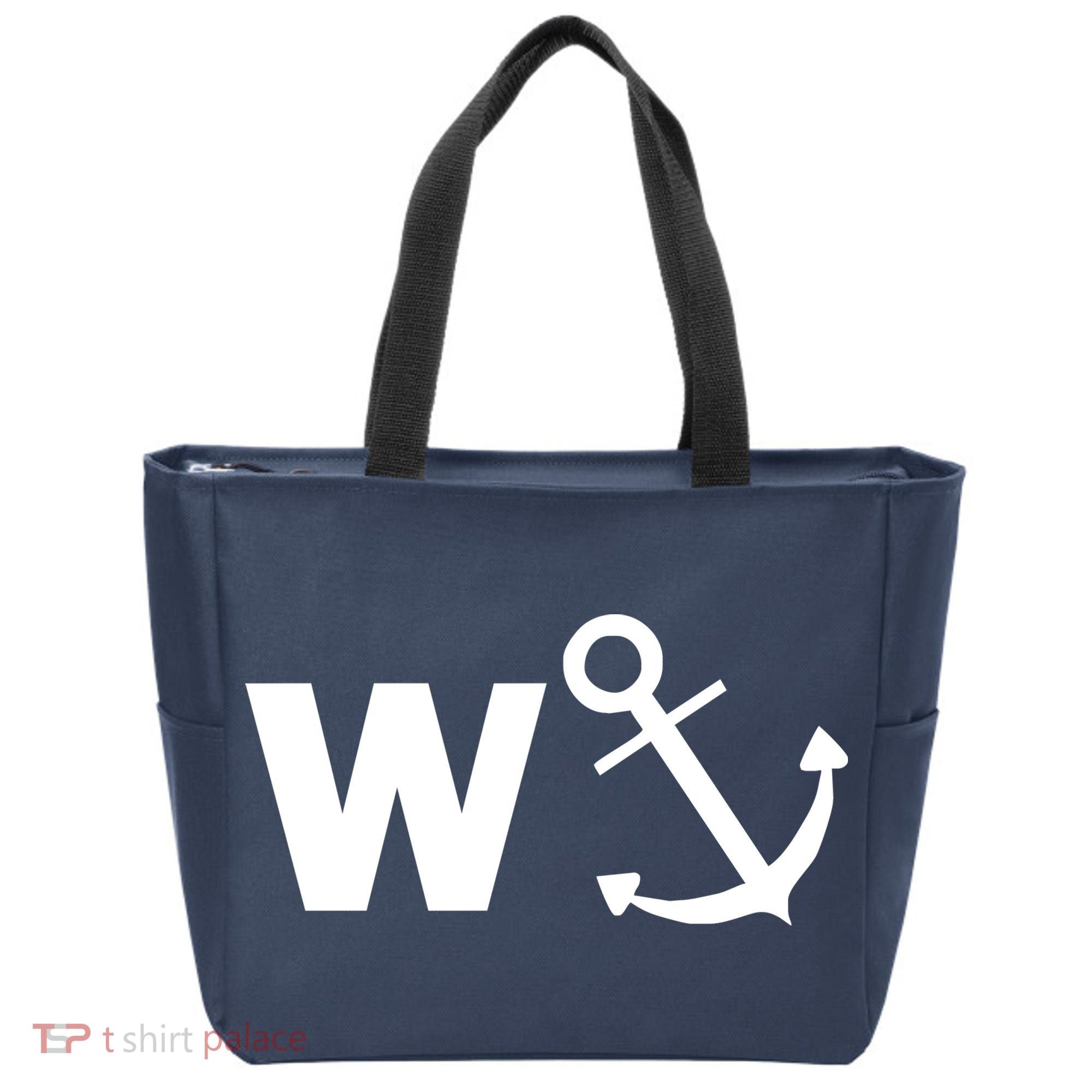 W Anchor Funny Pub Joke Tote Bag
