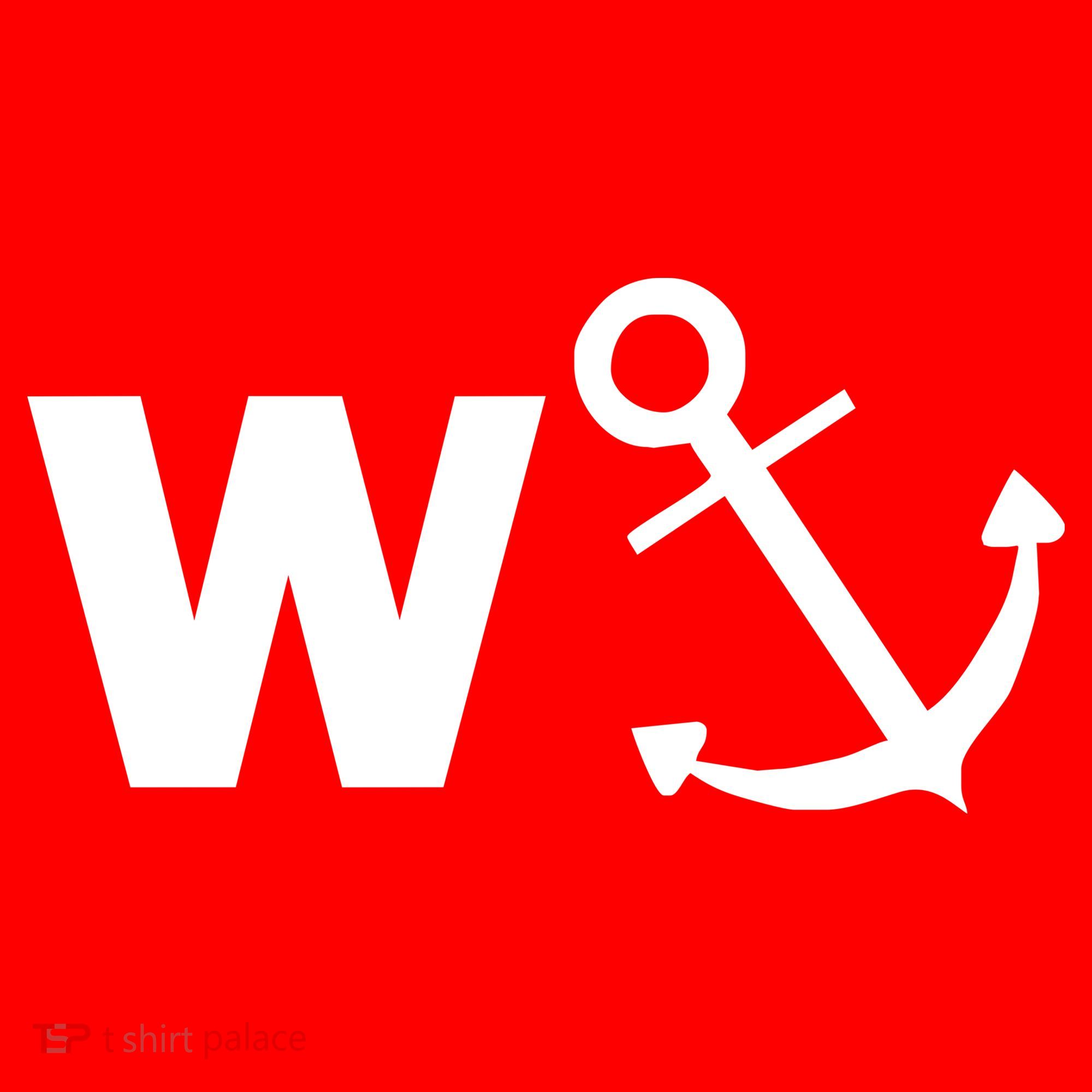 W Anchor Funny Pub Joke Santa Hat