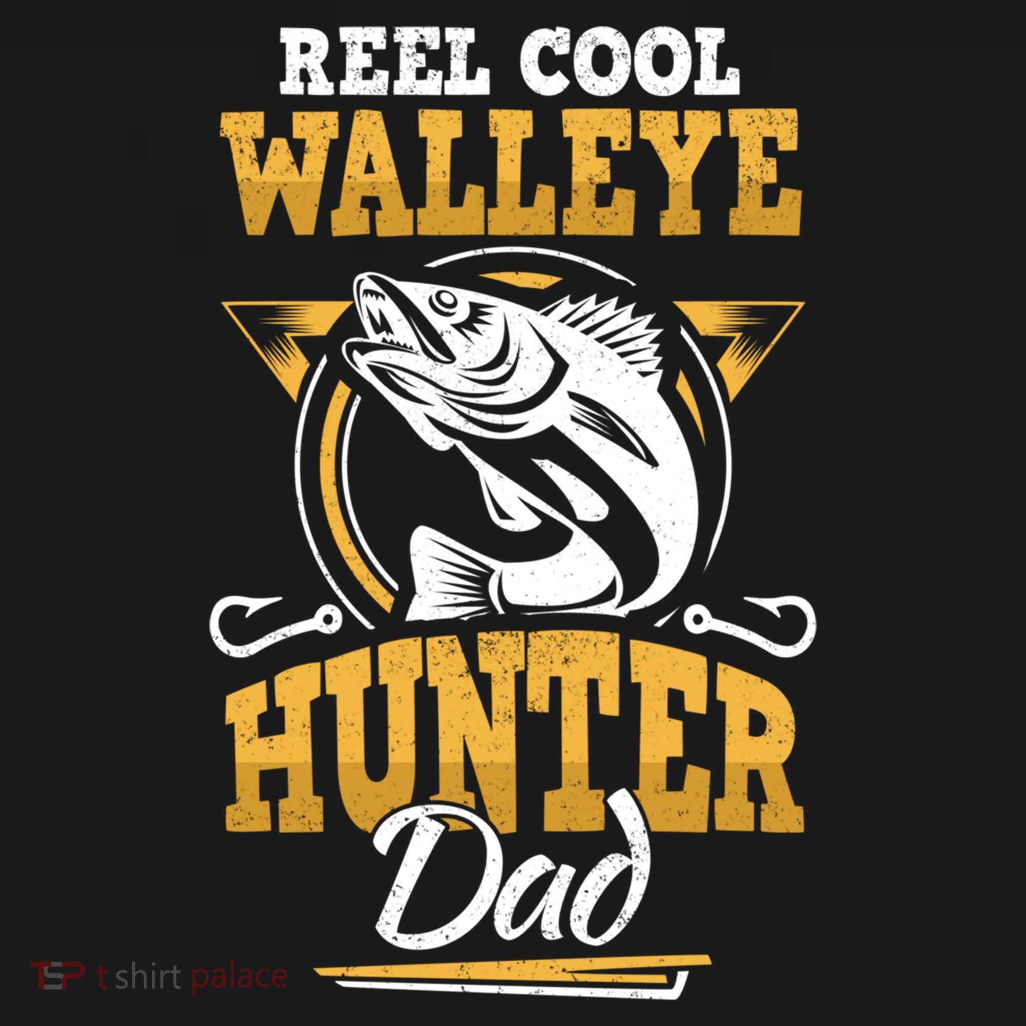 Walleye Angler Fisher And Fishing Dad Gift Doggie Tank