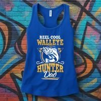 Walleye Angler Fisher And Fishing Dad Gift Women's Tank Top thumb 3