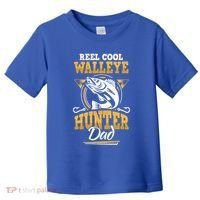 Walleye Angler Fisher And Fishing Dad Gift Toddler T-Shirt thumb 0