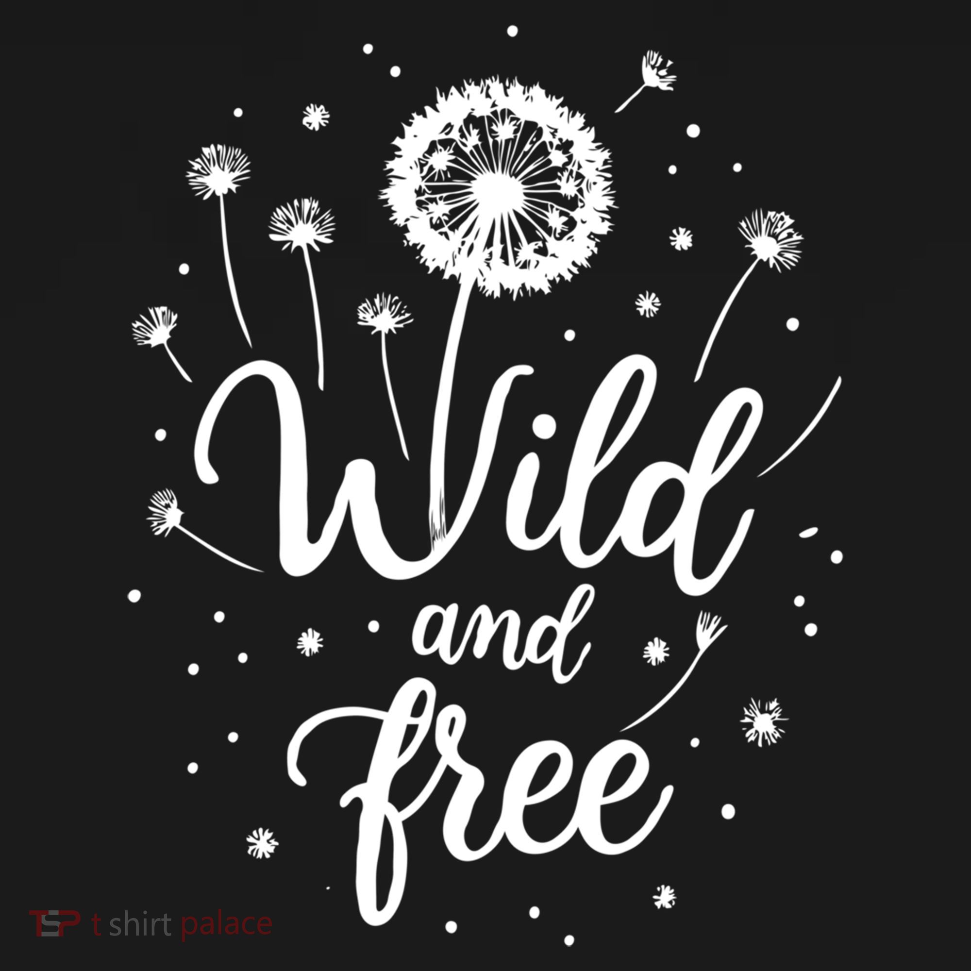 Wild and Free Dandelion Flowers Wildflower Dandelion Lover  Women's Hoodie