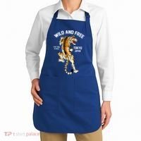 Wild And Free Enjoy Cool Brave Tokyo Japan Wild Tiger Graphic Gift Apron thumb 2