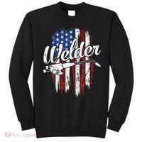Welder American Flag Welding Gift Usa Patriotic Sweatshirt thumb 0
