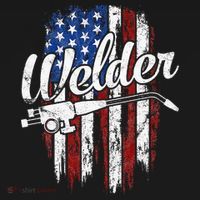 Welder American Flag Welding Gift Usa Patriotic Sweatshirt thumb 3