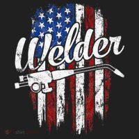Welder American Flag Welding Gift Usa Patriotic Beanie thumb 2