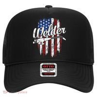 Welder American Flag Welding Gift Usa Patriotic Hat thumb 0