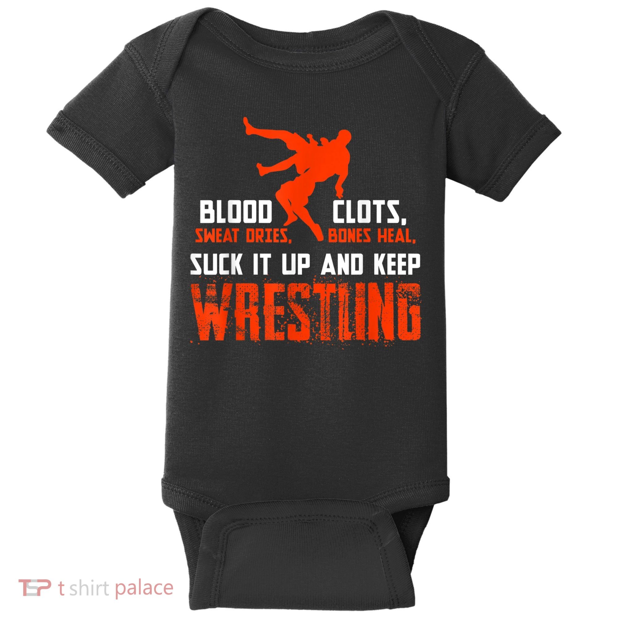 Wrestling Apparel Baby Bodysuit