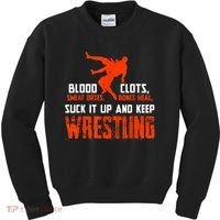 Wrestling Apparel Kids Sweatshirt thumb 0