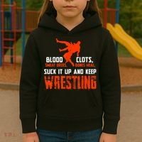 Wrestling Apparel Kids Hoodie thumb 3